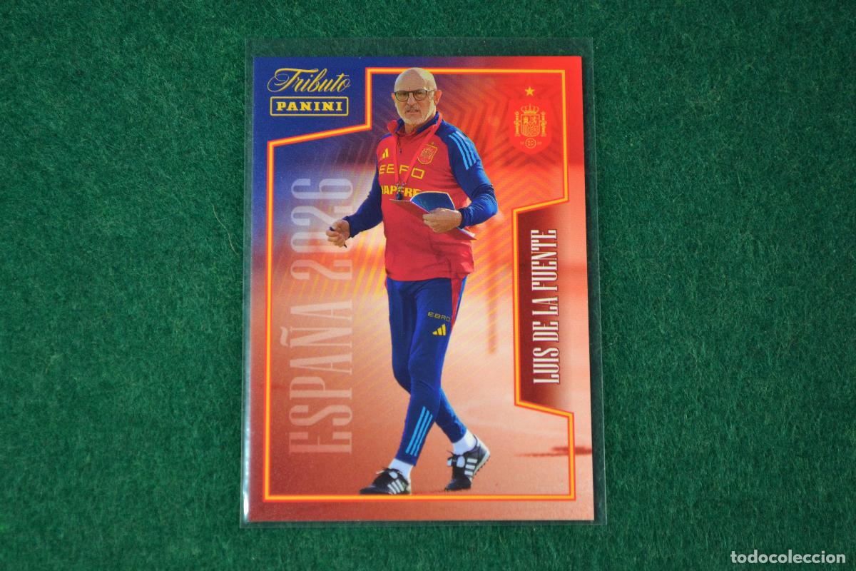 Cromos de F&uacute;tbol: PANINI TRIBUTO SELECCION ESPA&Ntilde;OLA 2010-2026 - 68 LUIS DE LA FUENTE (SELECCIONADOR)
