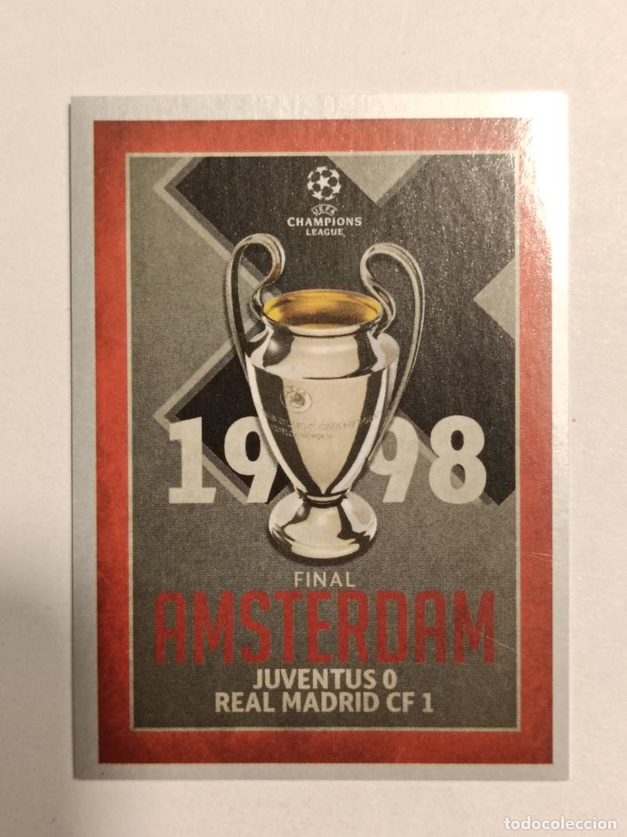 Cromos de F&uacute;tbol: #590 FINAL AMSTERDAM 1998 UEFA CHAMPIONS LEAGUE 2015/2016 TOPPS