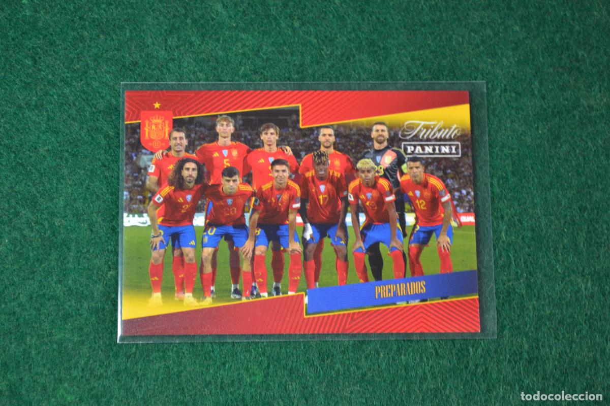 Cromos de F&uacute;tbol: PANINI TRIBUTO SELECCION ESPA&Ntilde;OLA 2010-2026 - 69 ALINEACION