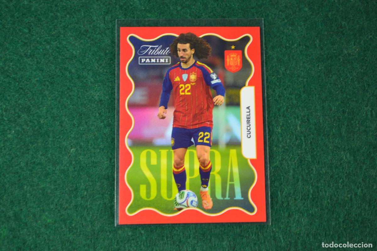 Cromos de F&uacute;tbol: PANINI TRIBUTO SELECCION ESPA&Ntilde;OLA 2010-2026 - 75 CUCURELLA INSERT SUPRA