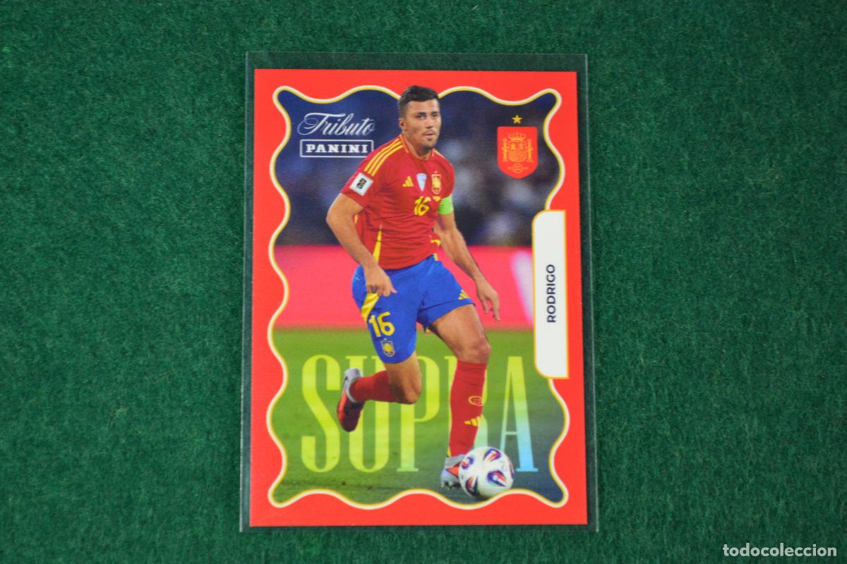 Cromos de F&uacute;tbol: PANINI TRIBUTO SELECCION ESPA&Ntilde;OLA 2010-2026 - 76 RODRIGO INSERT SUPRA