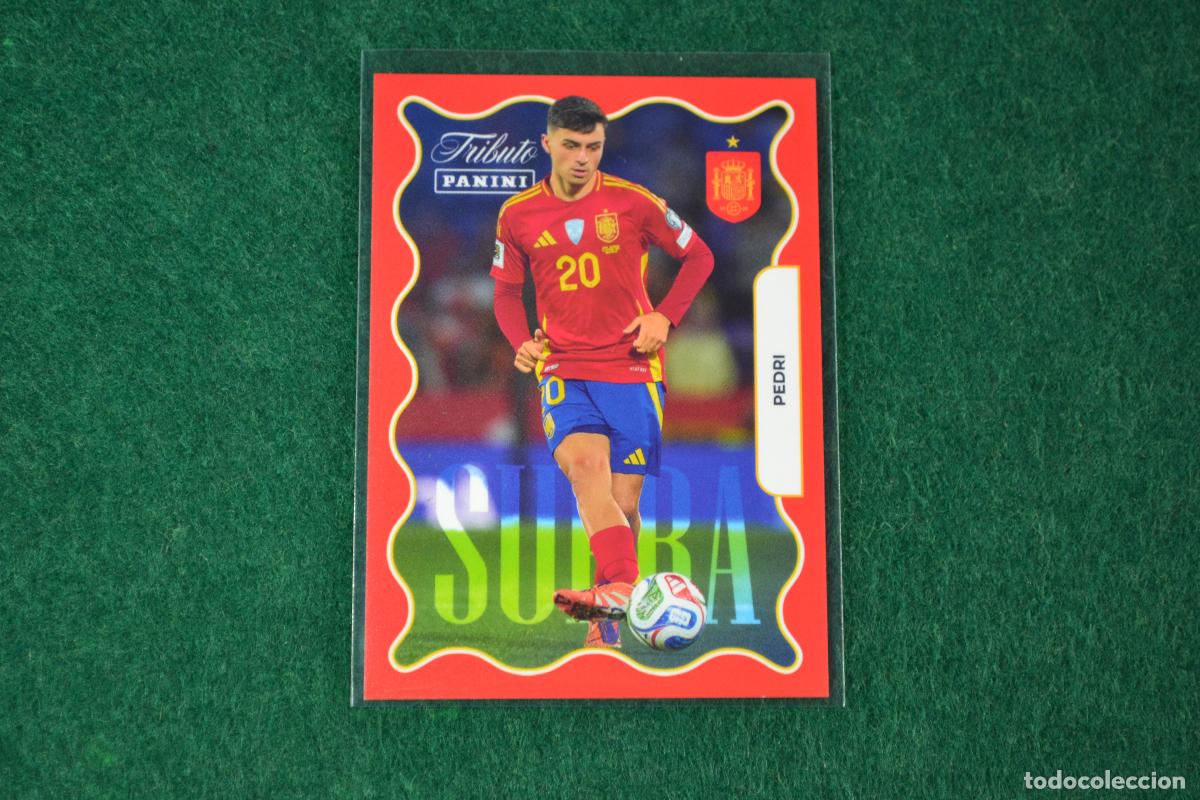 Cromos de F&uacute;tbol: PANINI TRIBUTO SELECCION ESPA&Ntilde;OLA 2010-2026 - 77 PEDRI (FC BARCELONA) INSERT SUPRA