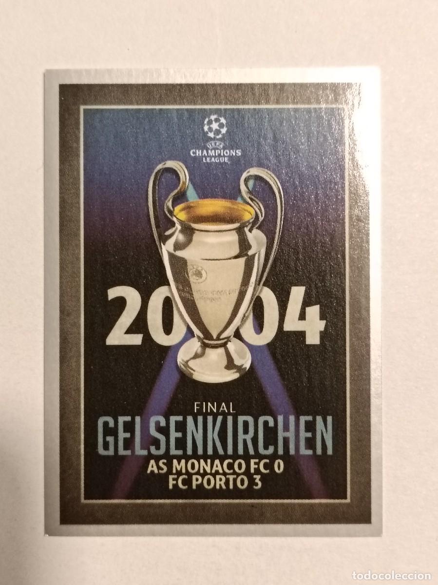 Cromos de F&uacute;tbol: #596 FINAL GELSENKIRCHEN 2004 UEFA CHAMPIONS LEAGUE 2015/2016 TOPPS
