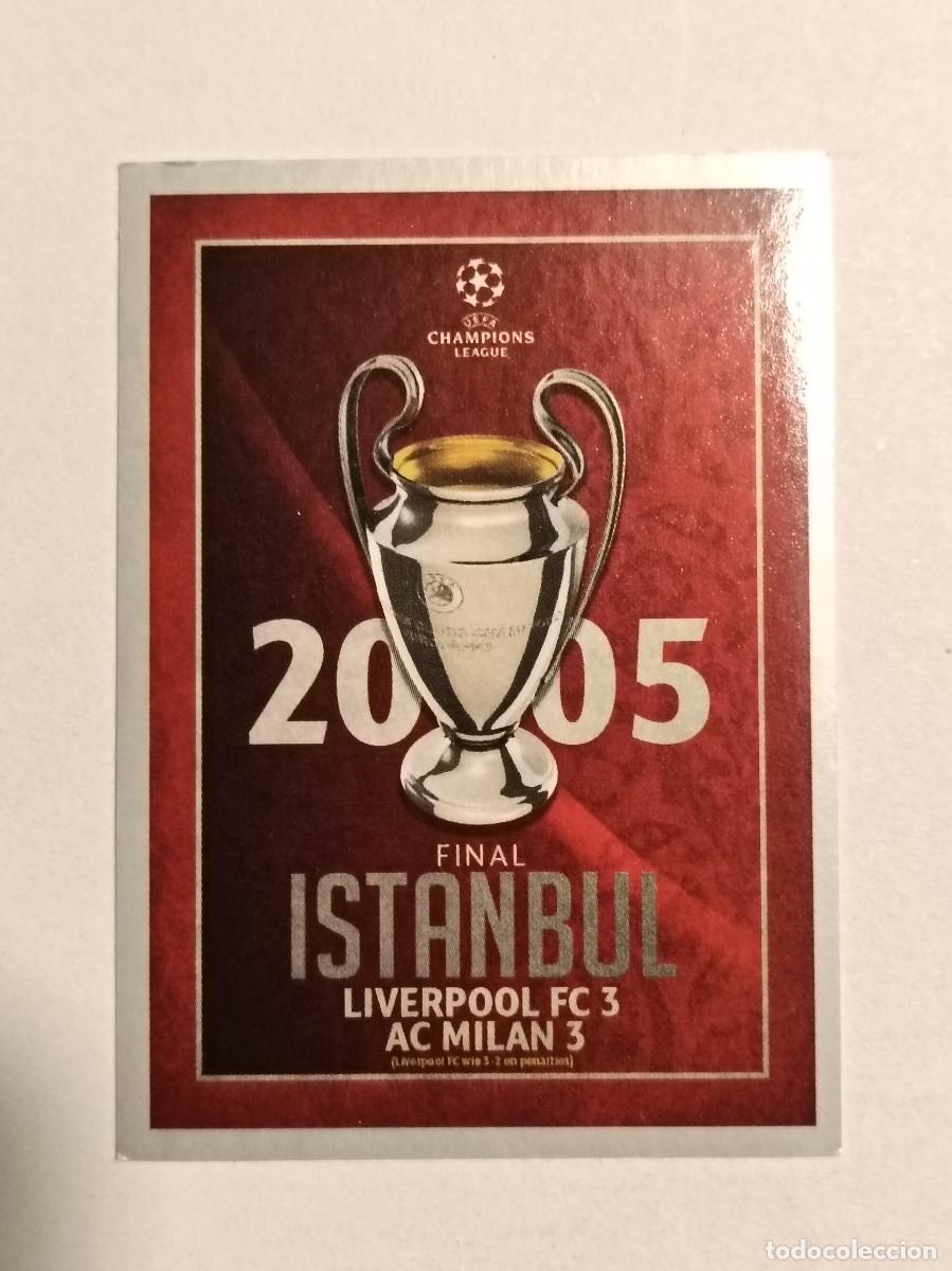 Cromos de F&uacute;tbol: #597 FINAL ESTAMBUL 2005 UEFA CHAMPIONS LEAGUE 2015/2016 TOPPS