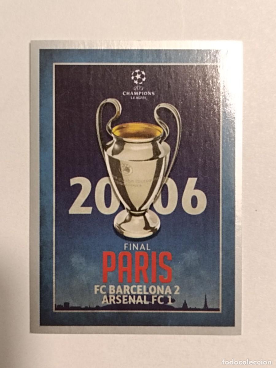 Cromos de F&uacute;tbol: #598 FINAL PARIS 2006 UEFA CHAMPIONS LEAGUE 2015/2016 TOPPS