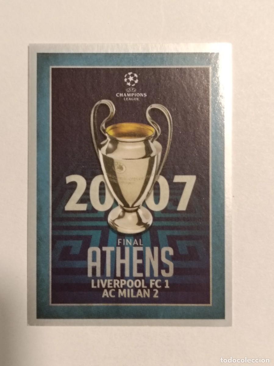 Cromos de F&uacute;tbol: #599 FINAL ATENAS 2007 UEFA CHAMPIONS LEAGUE 2015/2016 TOPPS
