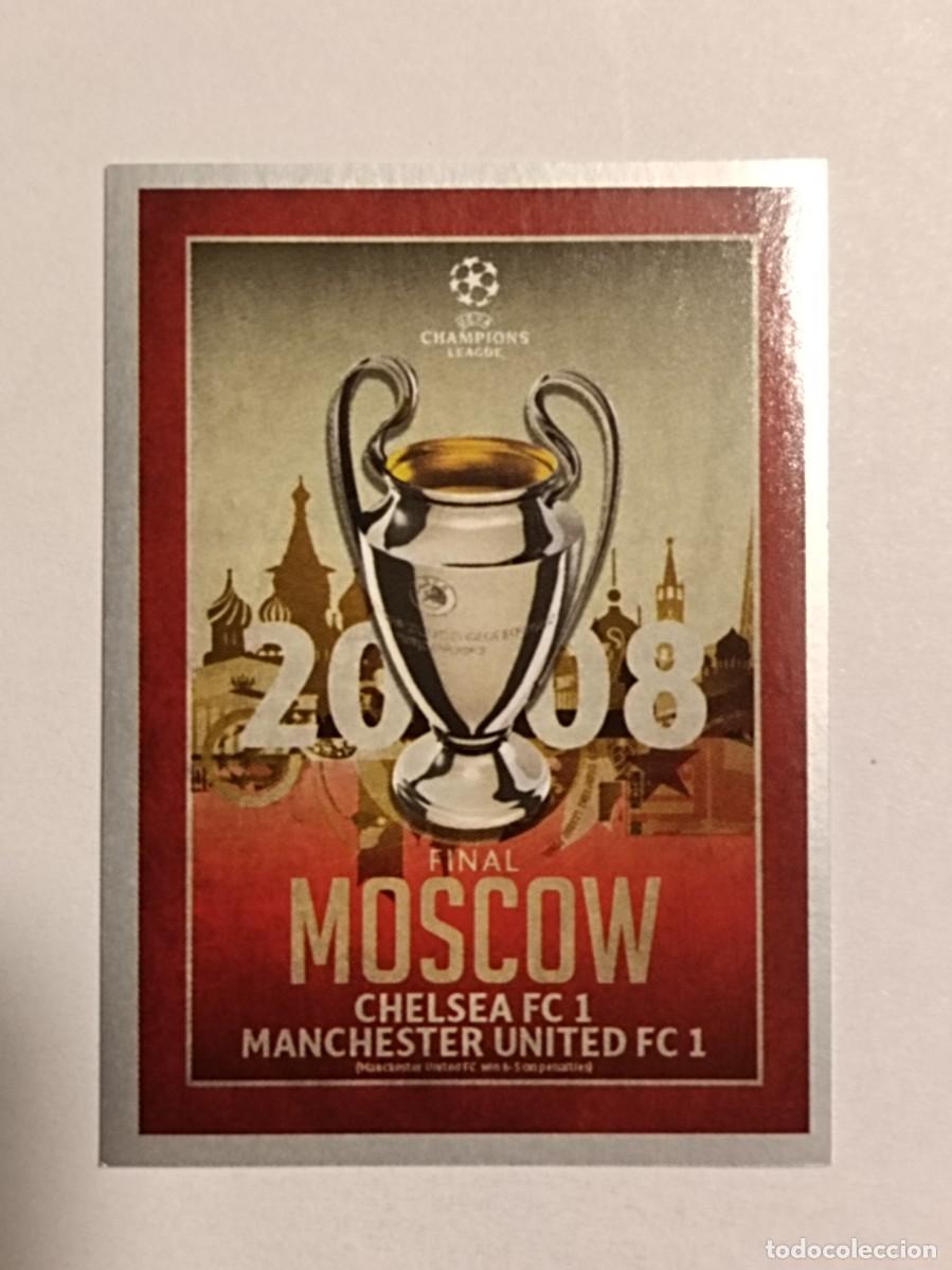 Cromos de F&uacute;tbol: #600 FINAL MOSCU 2008 UEFA CHAMPIONS LEAGUE 2015/2016 TOPPS