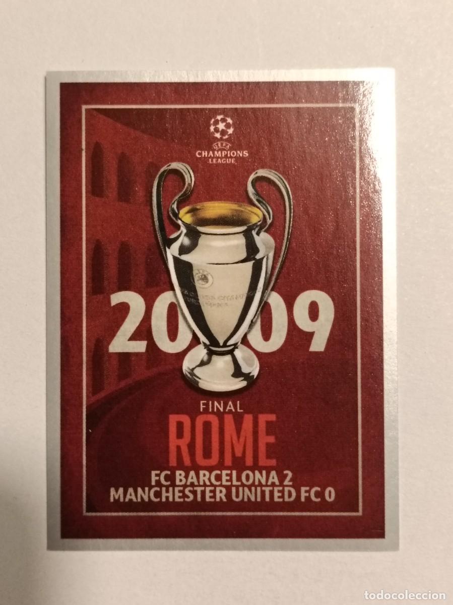 Cromos de F&uacute;tbol: #601 FINAL ROMA 2009 UEFA CHAMPIONS LEAGUE 2015/2016 TOPPS