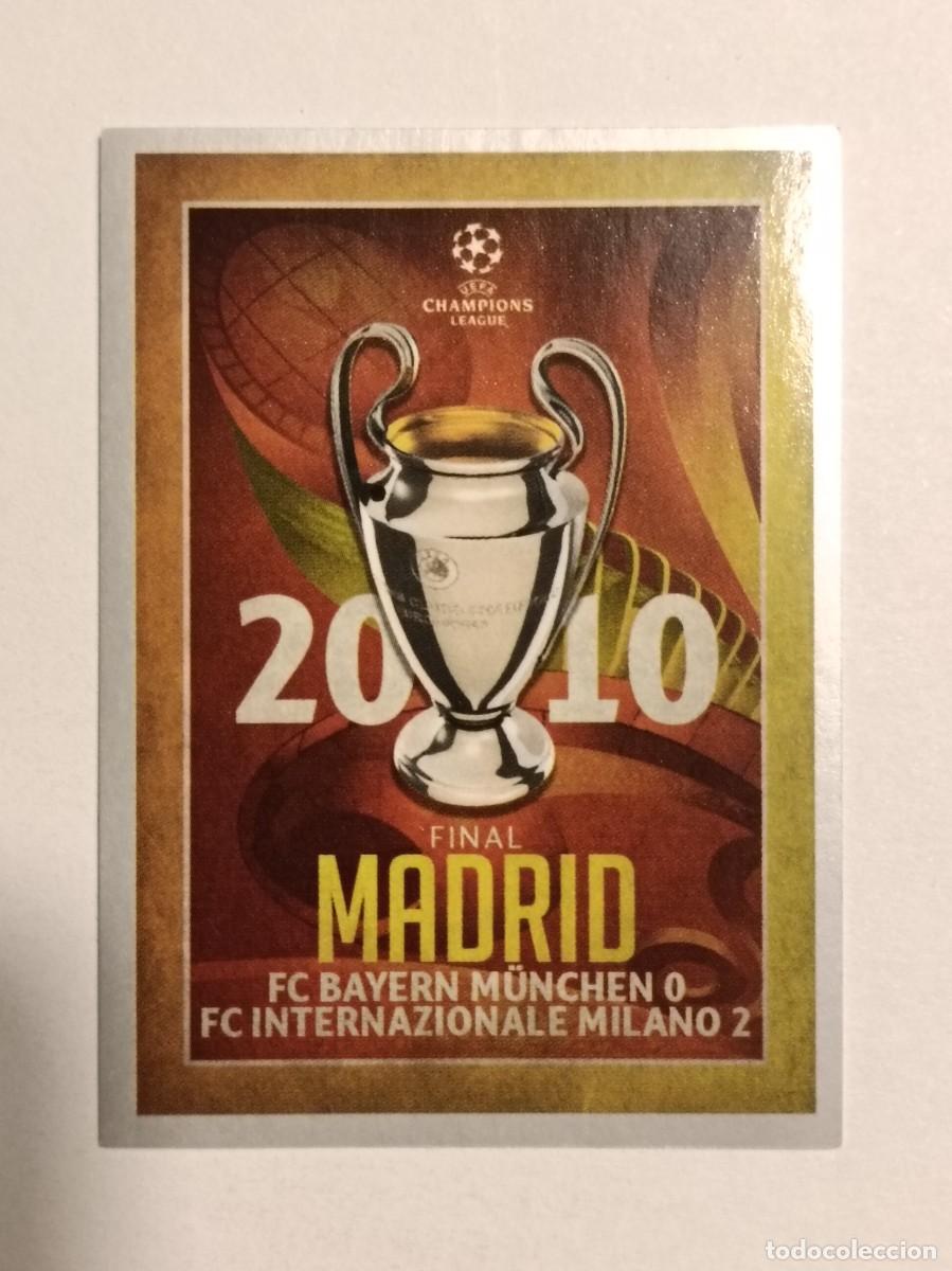 Cromos de F&uacute;tbol: #602 FINAL MADRID 2010 UEFA CHAMPIONS LEAGUE 2015/2016 TOPPS