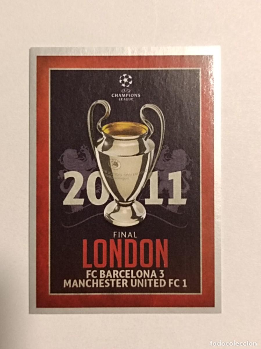 Cromos de F&uacute;tbol: #603 FINAL LONDRES 2011 UEFA CHAMPIONS LEAGUE 2015/2016 TOPPS