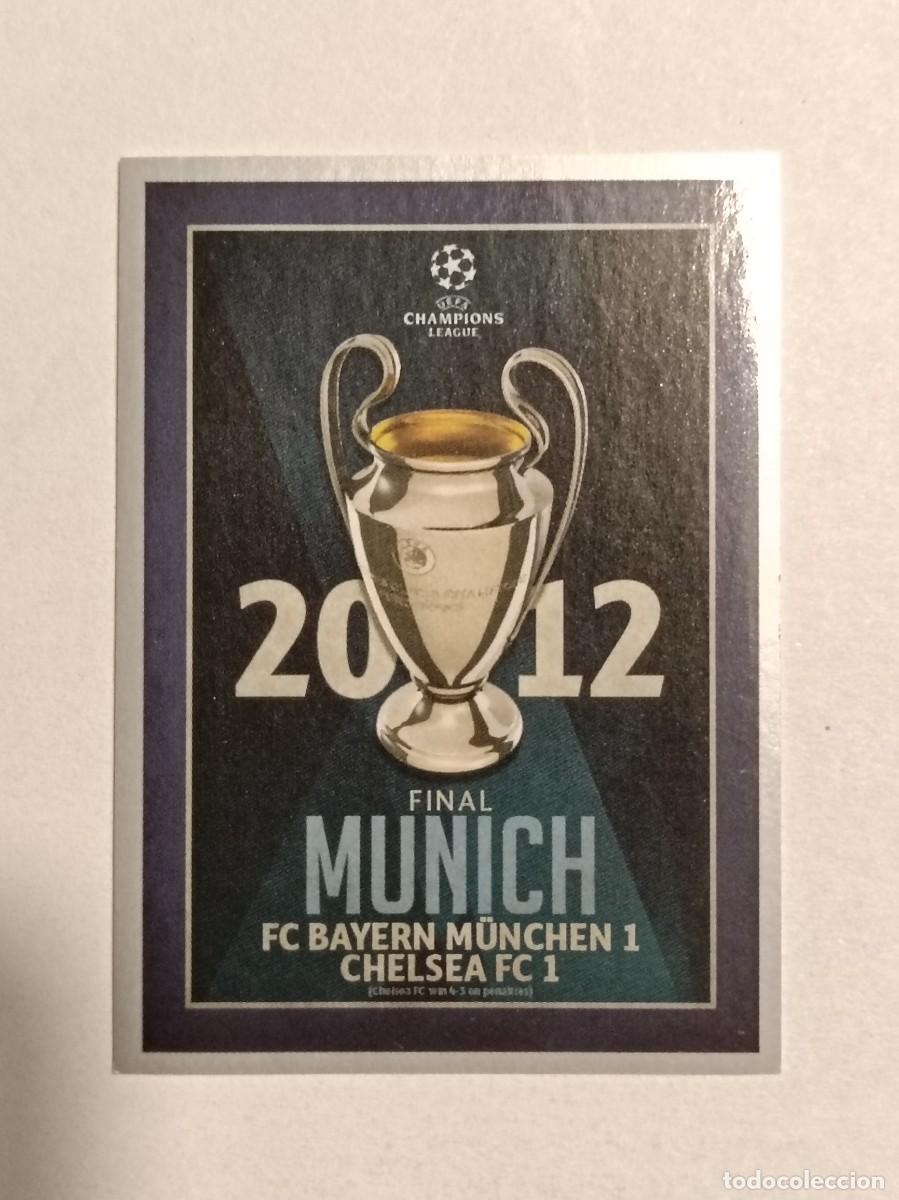 Cromos de F&uacute;tbol: #604 FINAL MUNICH 2012 UEFA CHAMPIONS LEAGUE 2015/2016 TOPPS