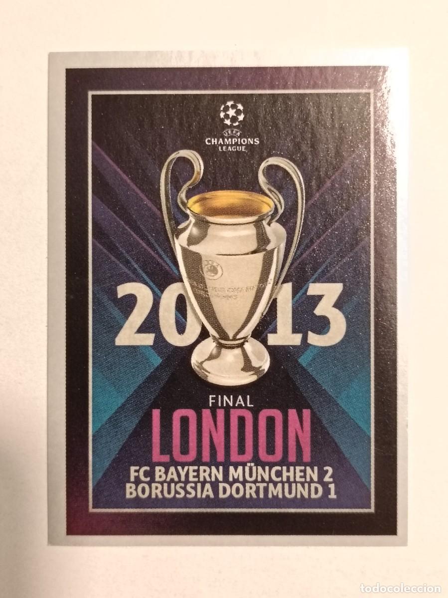 Cromos de F&uacute;tbol: #605 FINAL LONDRES 2013 UEFA CHAMPIONS LEAGUE 2015/2016 TOPPS