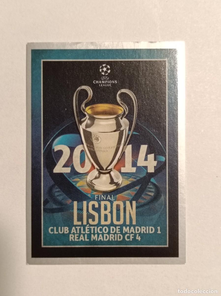 Cromos de F&uacute;tbol: #606 FINAL LISBOA 2014 UEFA CHAMPIONS LEAGUE 2015/2016 TOPPS