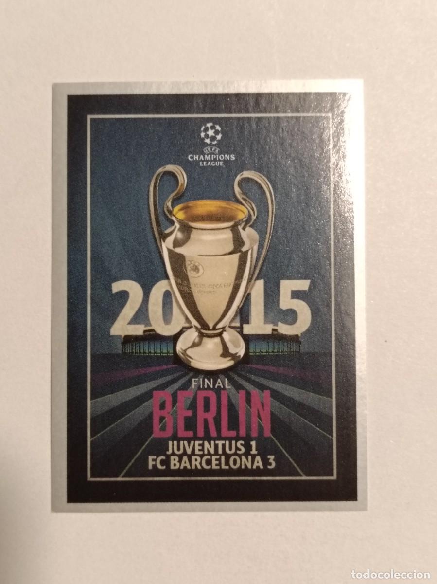 Cromos de F&uacute;tbol: #607 FINAL BERLIN 2015 UEFA CHAMPIONS LEAGUE 2015/2016 TOPPS