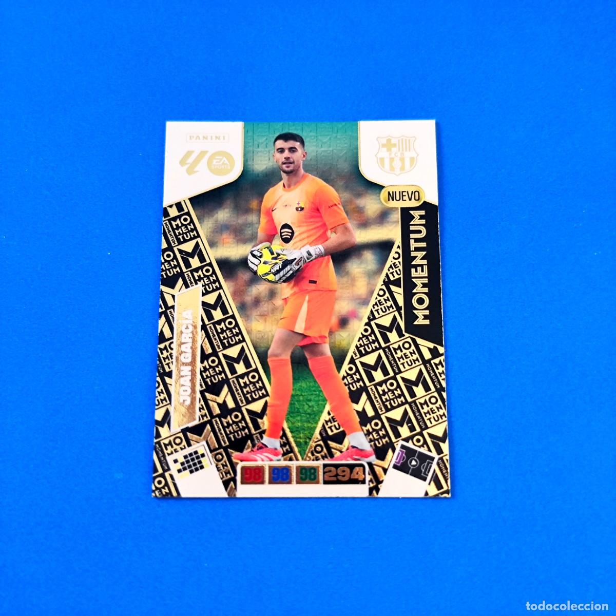 Cromos de F&uacute;tbol: Adrenalyn 2025 2026 / 25 26 Momentum Joan Garc&iacute;a Barcelona