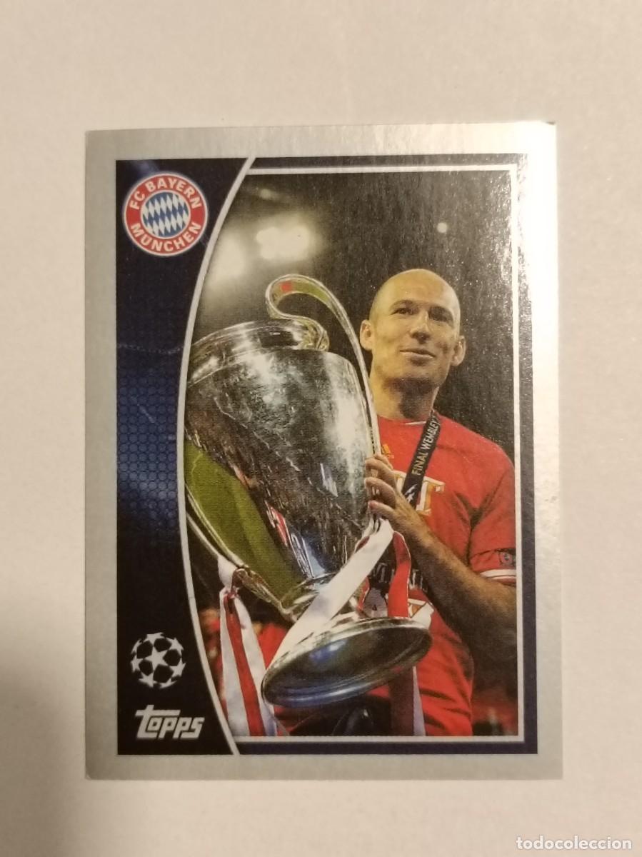 Cromos de F&uacute;tbol: #613 ROBBEN (BAYERN MUNICH) UEFA CHAMPIONS LEAGUE 2015/2016 TOPPS