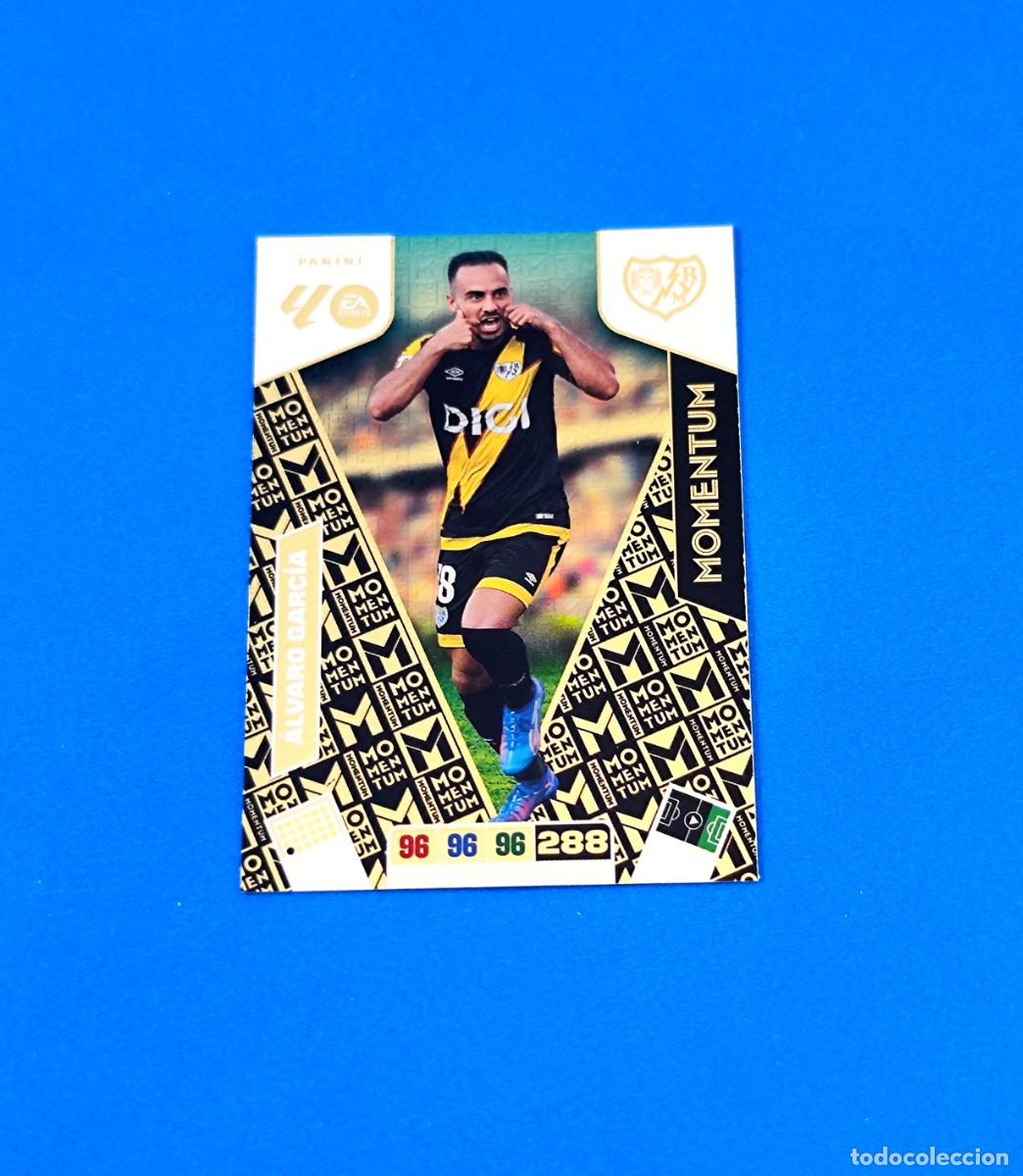 Cromos de F&uacute;tbol: Adrenalyn 2025 2026 / 25 26 Momentum &Aacute;lvaro Garc&iacute;a Rayo Vallecano