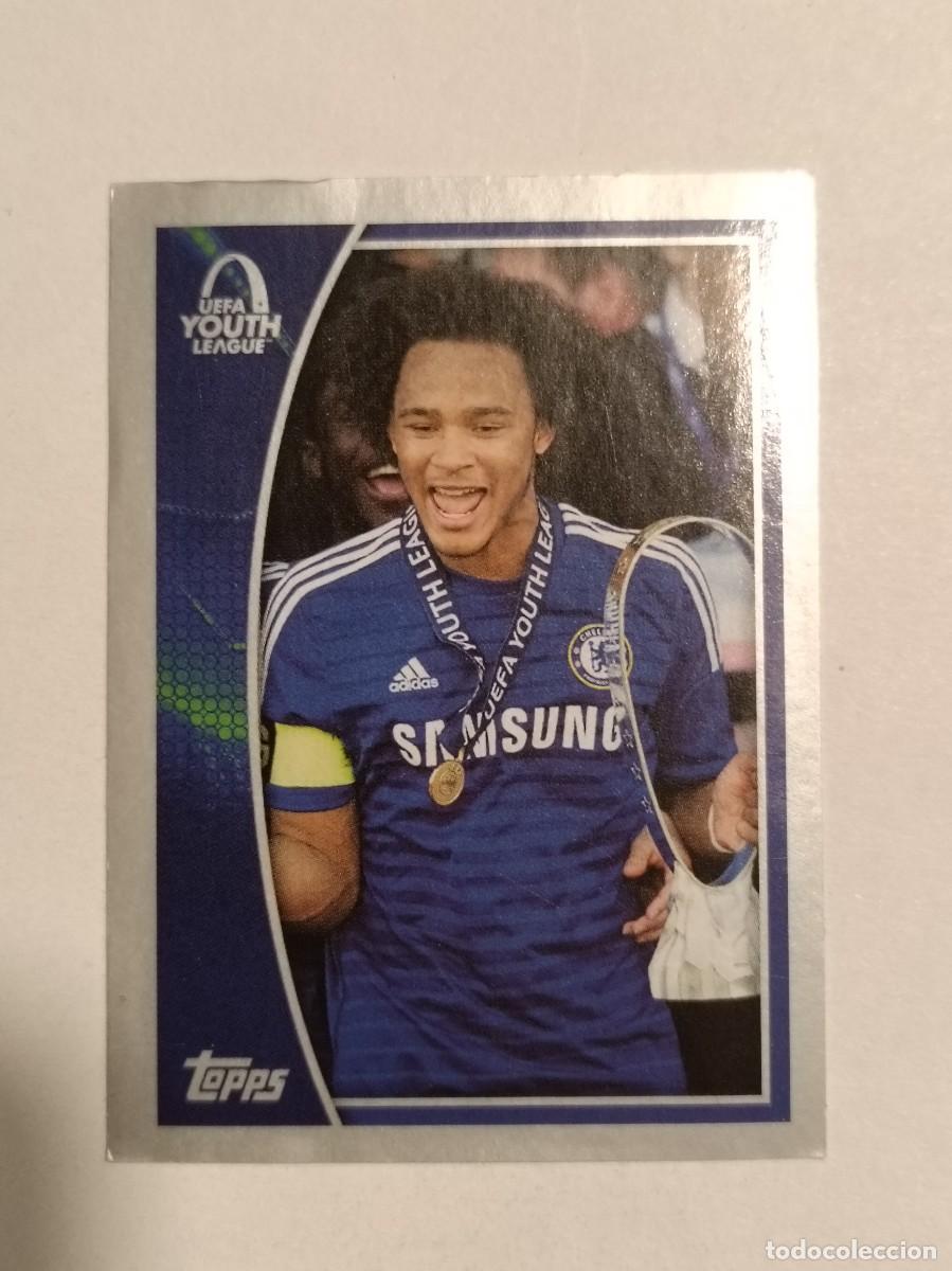 Cromos de F&uacute;tbol: #619 ISAIAH BROWN (CHELSEA) UEFA CHAMPIONS LEAGUE 2015/2016 TOPPS