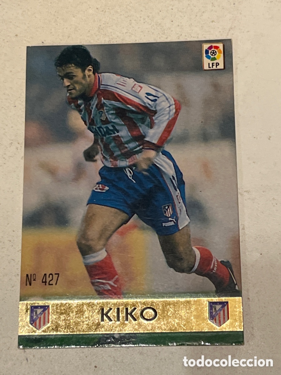 Cromos de F&uacute;tbol: Cromo Mundi Cromo Liga 96/97 EL MEJOR N&deg;427 Kiko