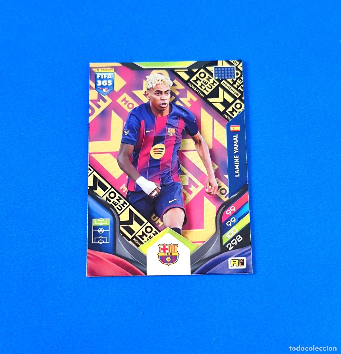 Cromos de F&uacute;tbol: Adrenalyn 2025 2026 / 25 26 FIFA 365 2026 Momentum Lamine Yamal