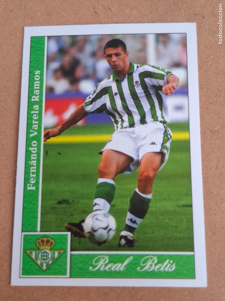 Cromos de F&uacute;tbol: MUNDICROMO 2001 2002 01 02 - 561 VARELA - REAL BETIS