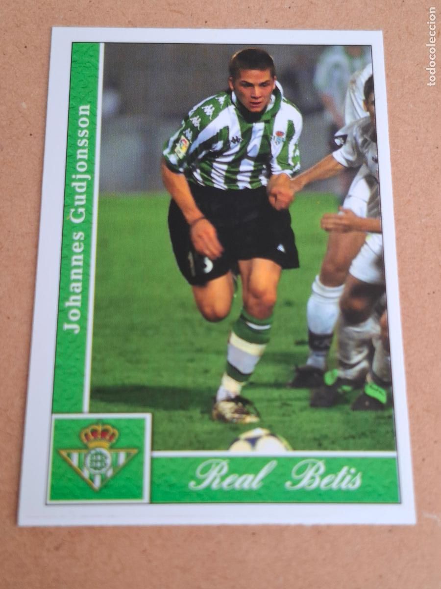 Cromos de F&uacute;tbol: MUNDICROMO 2001 2002 01 02 - 563 GUDJONSSON - REAL BETIS
