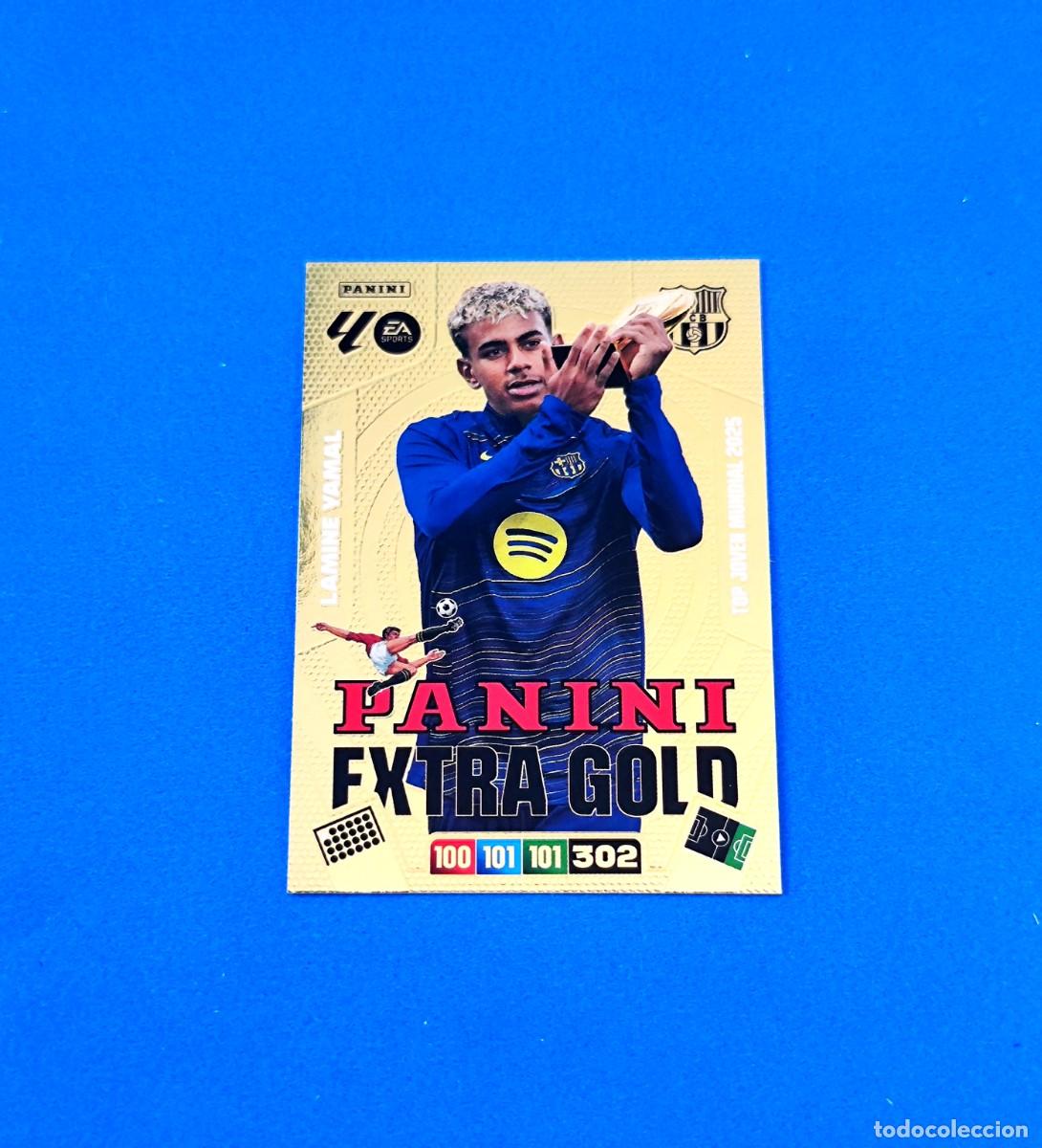 Cromos de F&uacute;tbol: Adrenalyn 2025 2026 / 25 26 Lamine Yamal Panini Extra Gold Barcelona