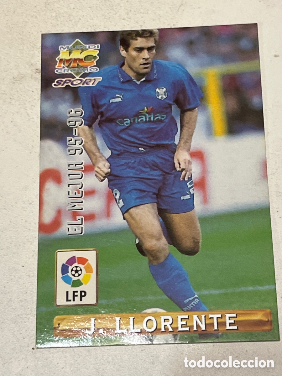 Cromos de F&uacute;tbol: Cromo Mundi Cromo EL MEJOR 95-96 N&deg;404 J. Llorente