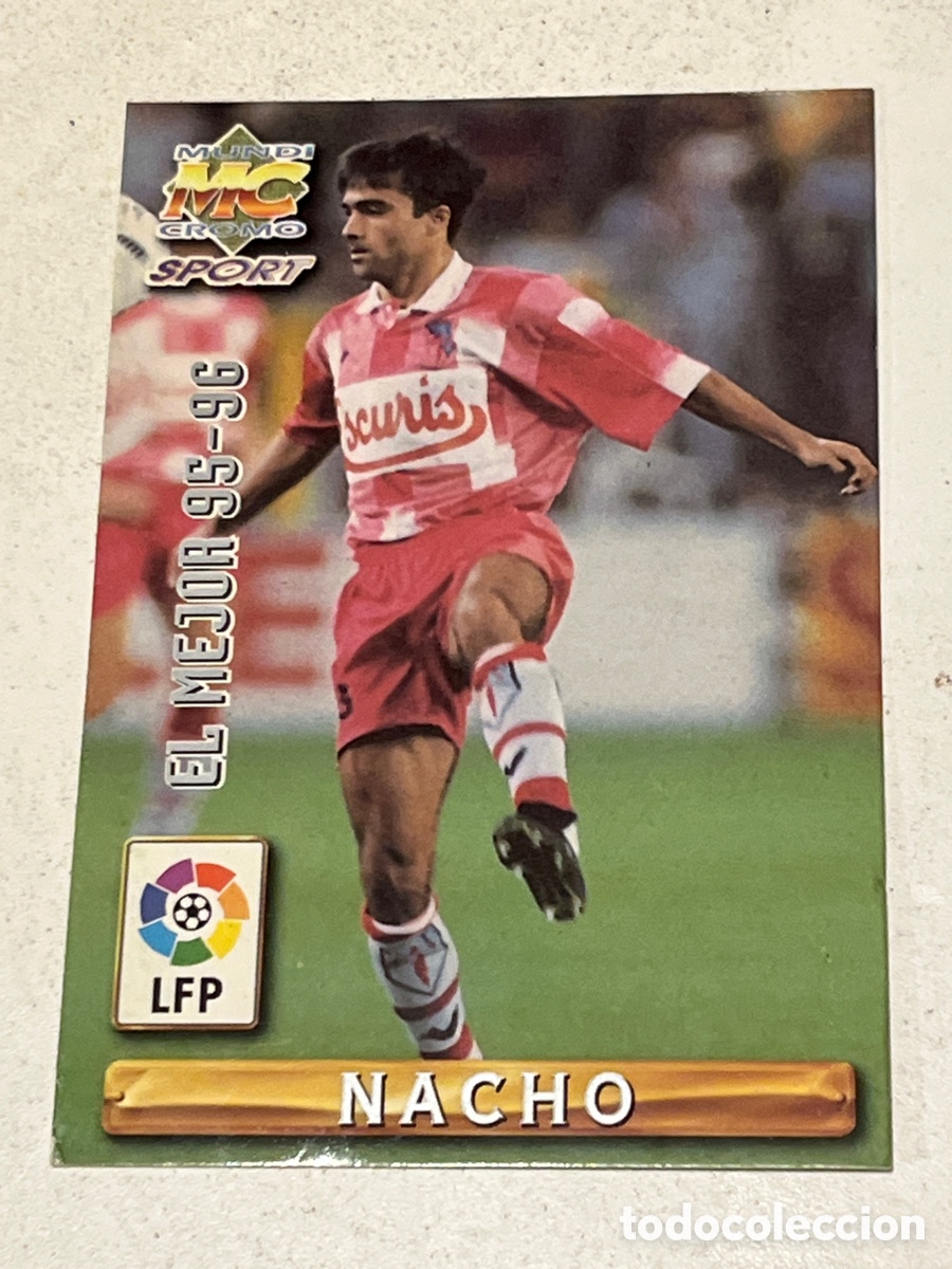 Cromos de F&uacute;tbol: Cromo Mundi Cromo EL MEJOR 95-96 N&deg;409 Nacho