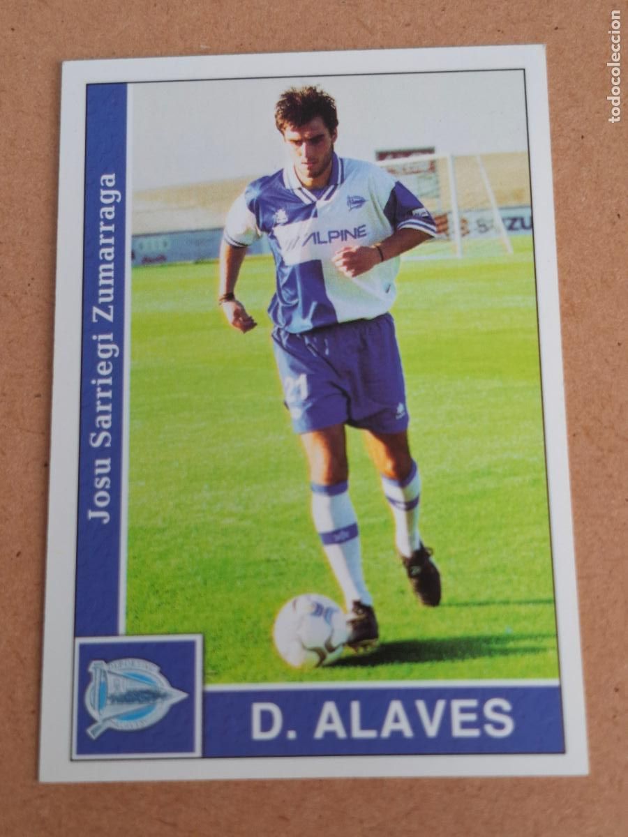 Cromos de F&uacute;tbol: MUNDICROMO 2001 2002 01 02 - 574 SARRIEGI - D. ALAV&Eacute;S