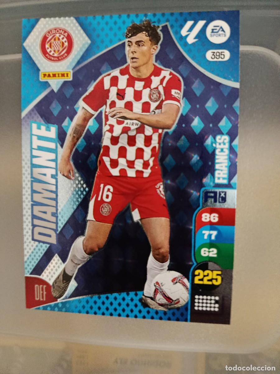 Cromos de F&uacute;tbol: Adrenalyn 24/25. 395- Franc&eacute;s. Girona. Diamante.