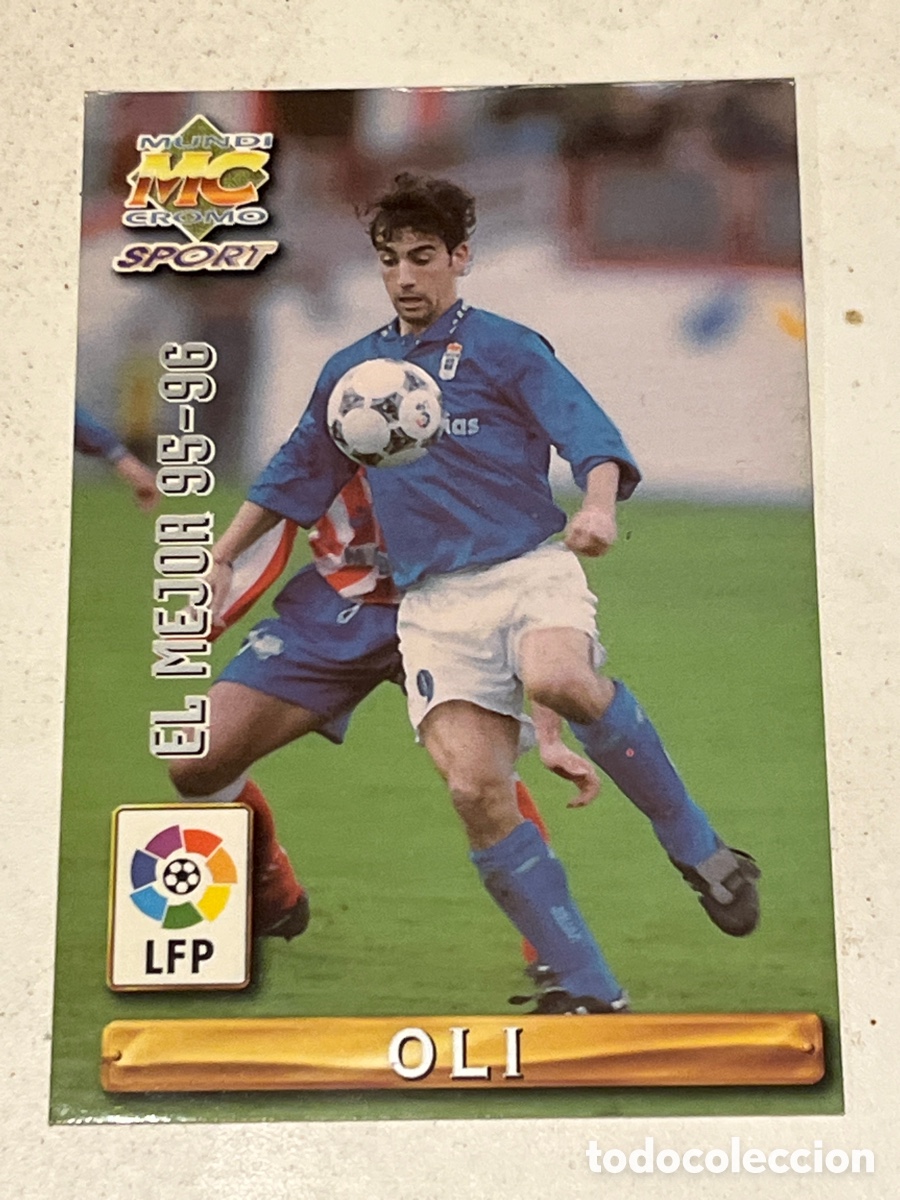 Cromos de F&uacute;tbol: Cromo Mundi Cromo EL MEJOR 95-96 N&deg;414 Oli