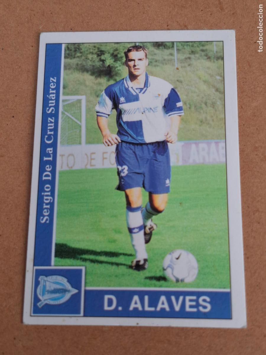 Cromos de F&uacute;tbol: MUNDICROMO 2001 2002 01 02 - 575 DE LA CRUZ - D. ALAV&Eacute;S