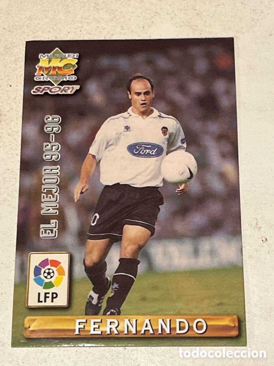 Cromos de F&uacute;tbol: Cromo Mundi Cromo EL MEJOR 95-96 N&deg; 401 Fernando