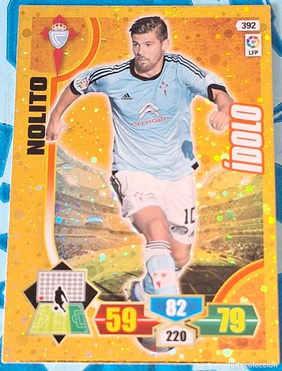 Football Stickers: Nolito Celta de Vigo Panini Adrenalyn XL 2013-14 Idolo