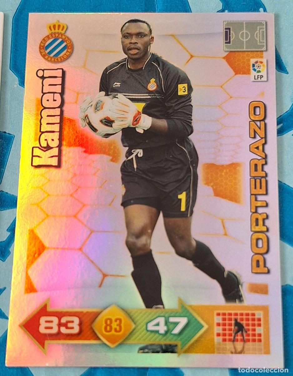 Football Stickers: Carlos Kameni Espanyol Panini Adrenalyn XL 2010-11 Porterazo