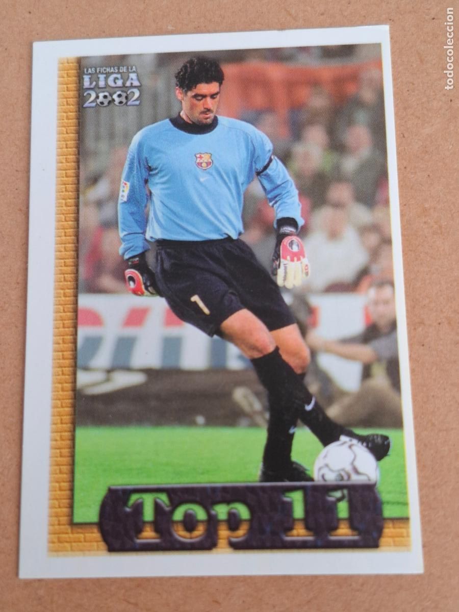 Football Stickers: MUNDICROMO 2001 2002 01 02 - 583 BONANO ( TOP 1 ) - FC. BARCELONA