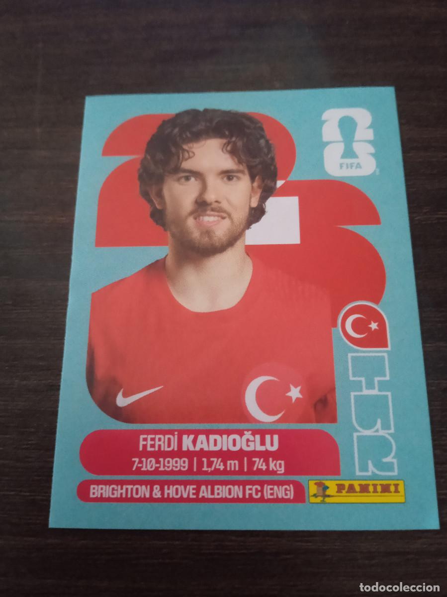 Football Stickers: Cromo Mundial Futbol 2026 Panini canada usa Mexico Turquia Ferdi Kadioglu TUR 8