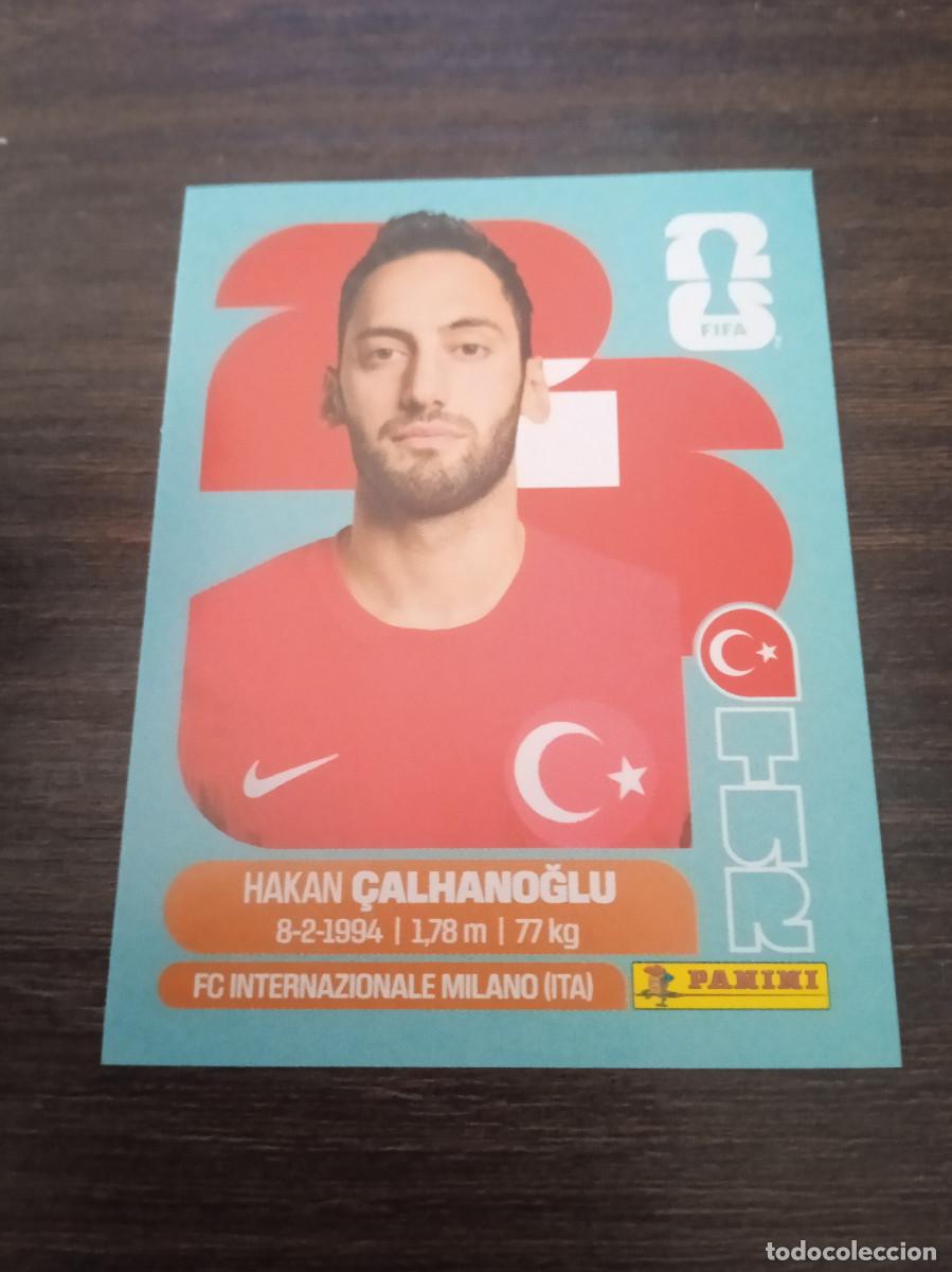 Football Stickers: Cromo Mundial Futbol 2026 Panini canada usa Mexico Turquia Hakan Galhanoglu TUR 11