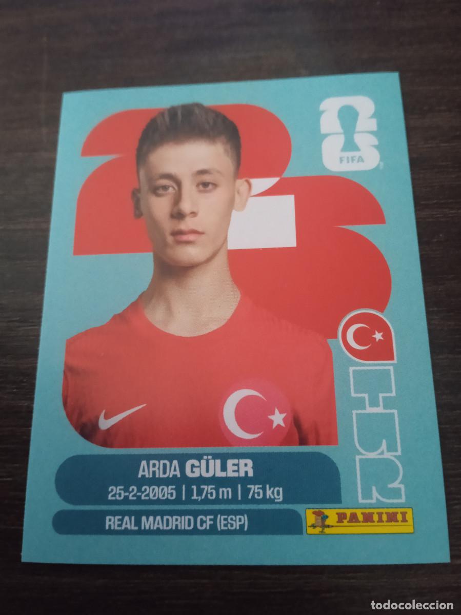 Football Stickers: Cromo Mundial Futbol 2026 Panini canada usa Mexico Turquia Arda Guler TUR 14
