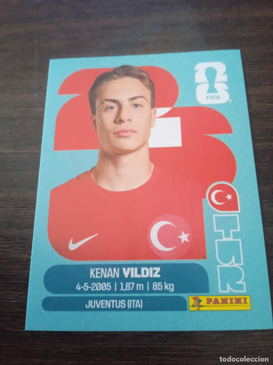 Cromos de F&uacute;tbol: Cromo Mundial Futbol 2026 Panini canada usa Mexico Turquia Kenan Vildiz TUR 20
