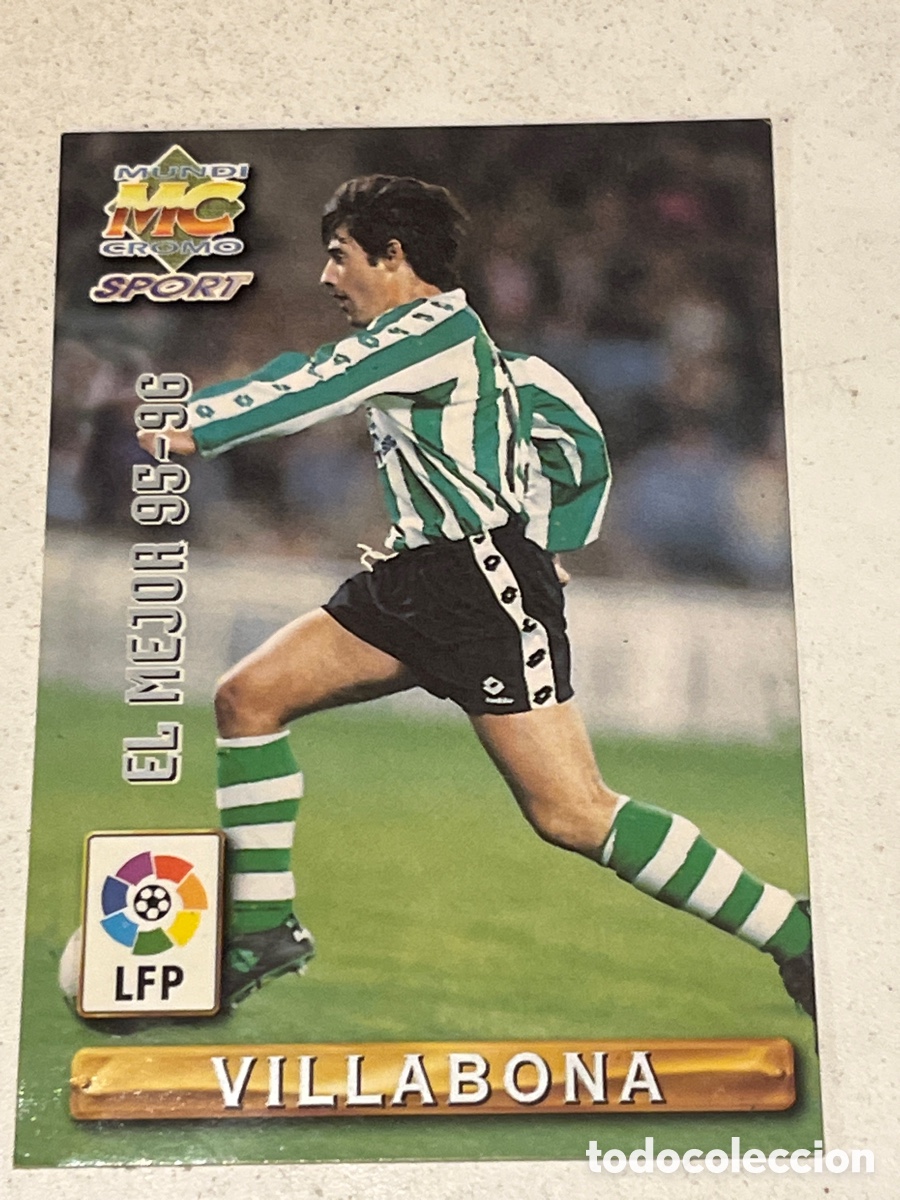 Cromos de F&uacute;tbol: Cromo Mundi Cromo EL MEJOR 95-96 N&deg;416 Villabona