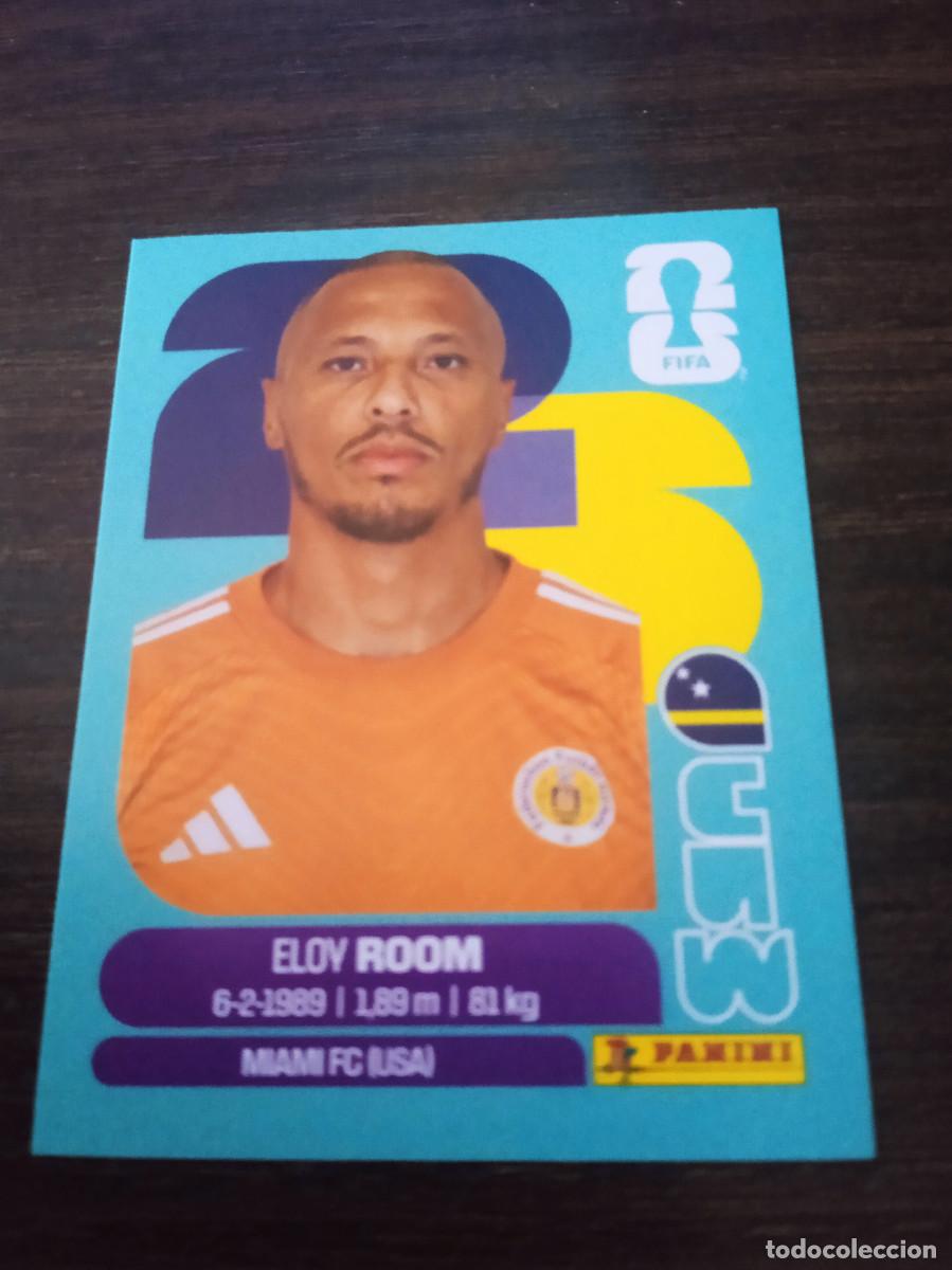 Cromos de F&uacute;tbol: Cromo Mundial Futbol 2026 Panini canada usa Mexico Curacao Eloy Room CUW 2