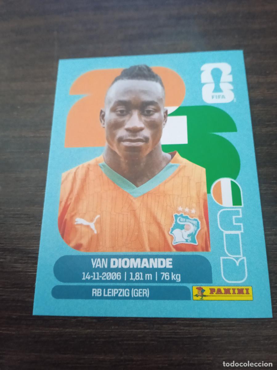 Cromos de F&uacute;tbol: Cromo Mundial Futbol 2026 Panini canada usa Mexico Costa de Marfil Yan Diomande CIV 18