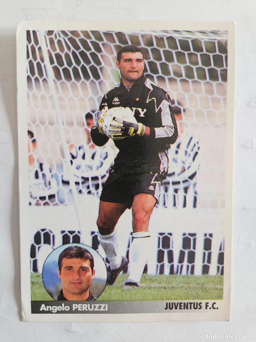 Cromos de F&uacute;tbol: 132 PERUZZI JUVENTUS PANINI LOS MEJORES EQUIPOS DE EUROPA CROMO 96 97 - SIN PEGAR