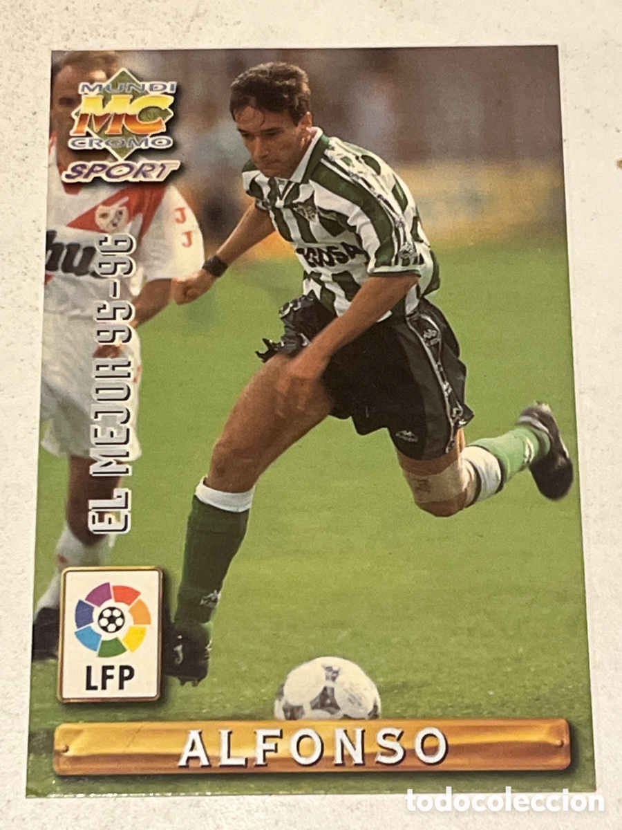 Cromos de F&uacute;tbol: Cromo Mundi Cromo EL MEJOR 95-96 N&deg;407 Alfonso
