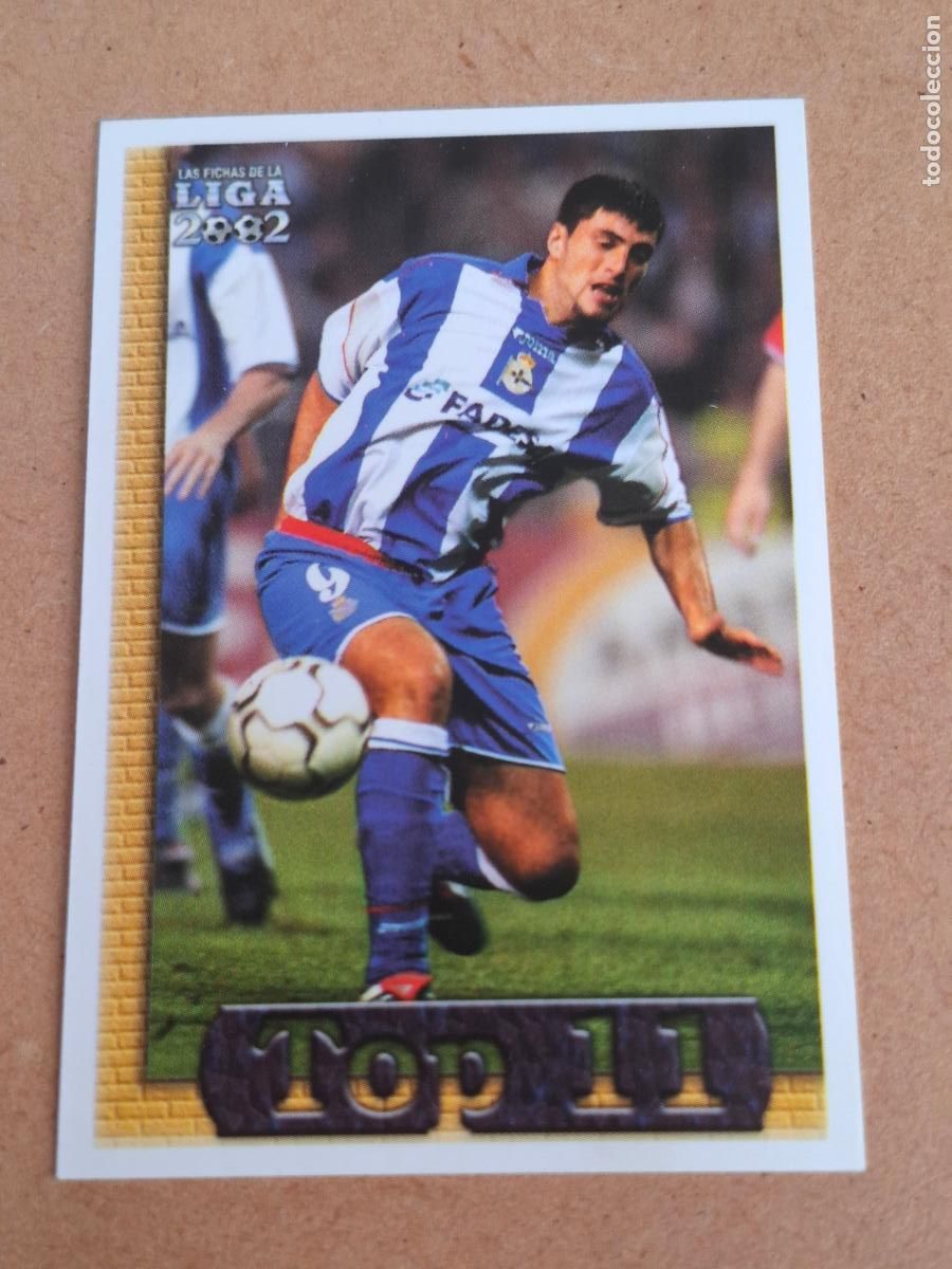 Cromos de F&uacute;tbol: MUNDICROMO 2001 2002 01 02 - 592 DIEGO TRIST&Aacute;N ( TOP 10 ) - R.C. DEPORTIVO