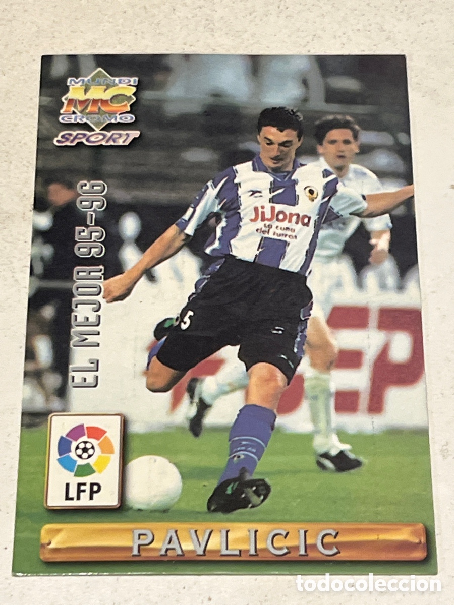 Cromos de F&uacute;tbol: Cromo Mundi Cromo EL MEJOR 95-96 N&deg;419 Pavlicic