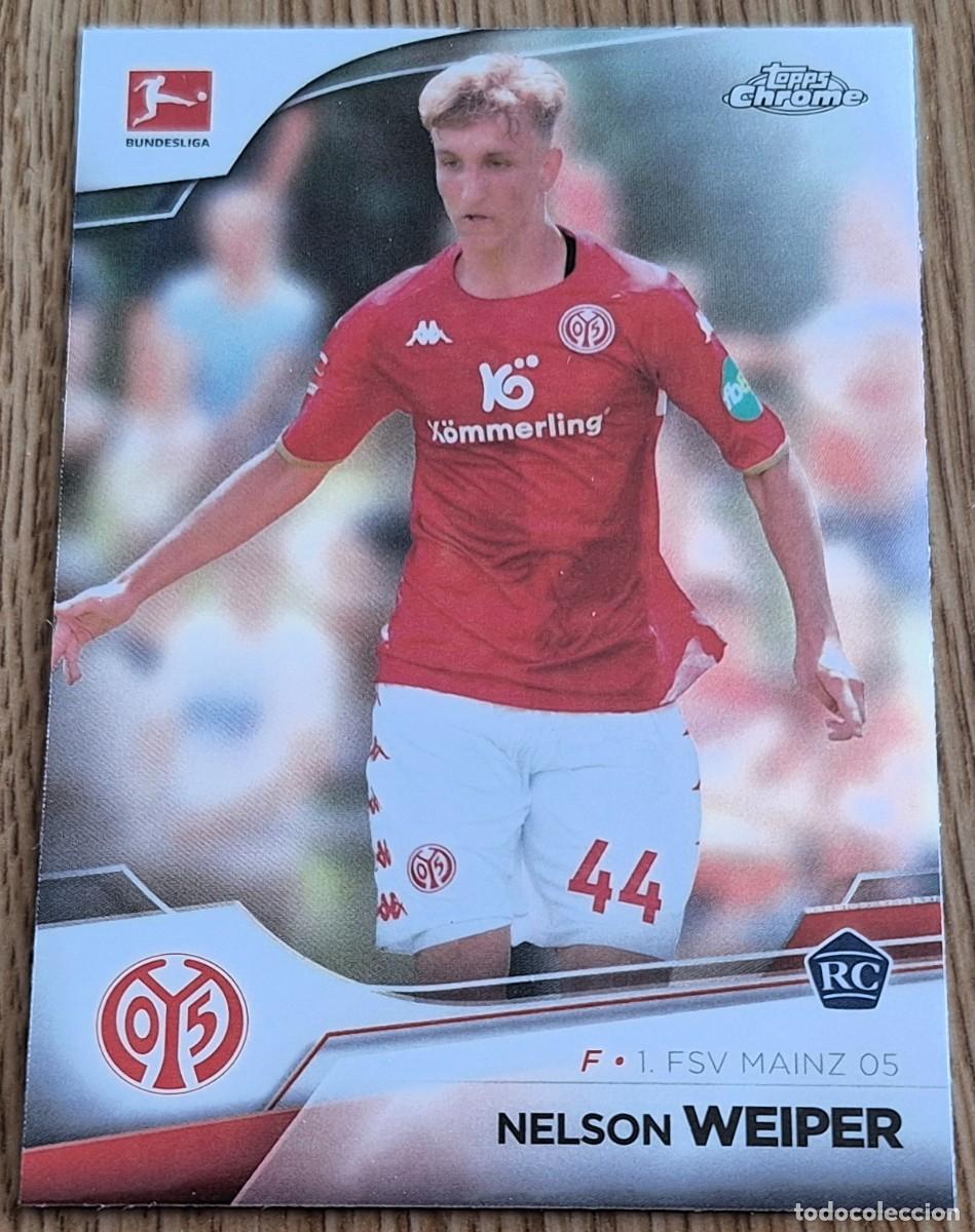 Cromos de F&uacute;tbol: Nelson Weiper FSV Mainz 05 Topps Chrome Bundesliga Rookie RC #68