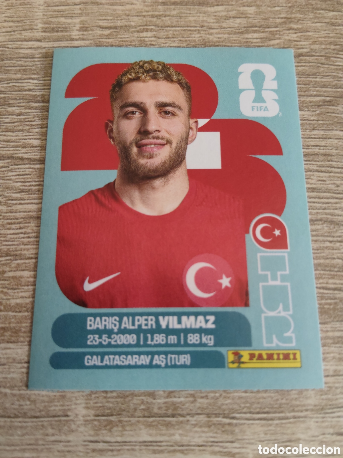 Cromos de F&uacute;tbol: Panini mundial 2026 TUR 18 Baris Alper Yilmaz Turqu&iacute;a